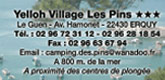 – CAMPING LES PINS – – CAMPING LES PINS –